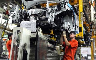 Toyota workers at Altona in Victoria