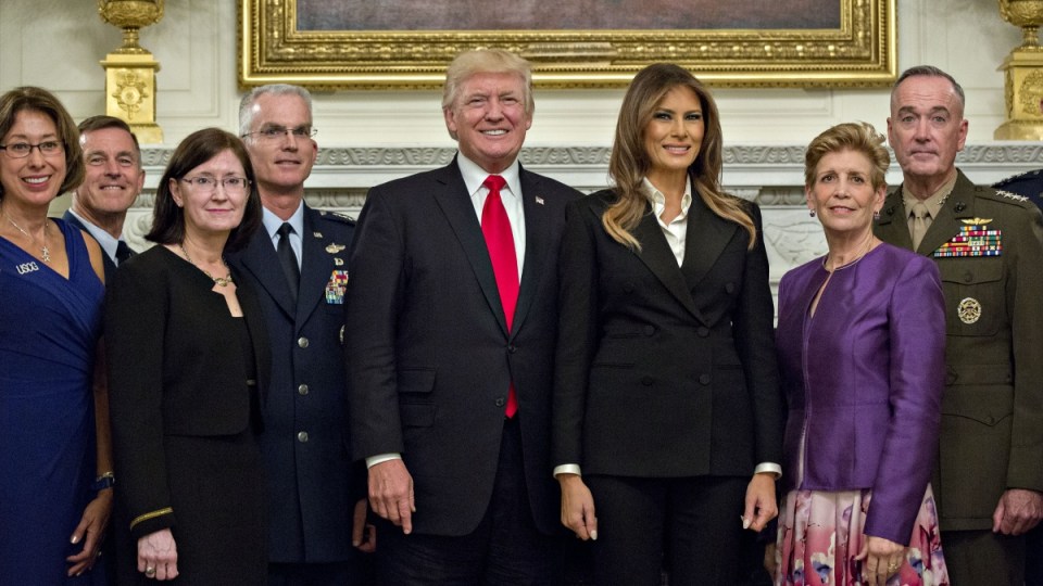 Trump calm before storm