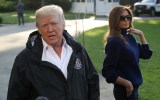 Las Vegas shooting Trump Puerto Rico visit