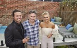 The Block Josh and Elyse and Dave Hughes