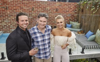 The Block Josh and Elyse and Dave Hughes