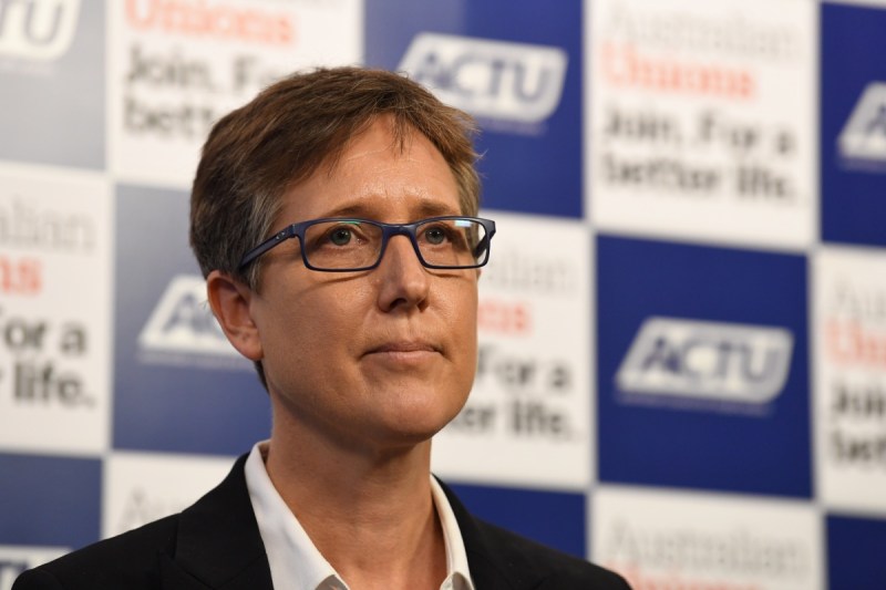 ACTU secretary Sally McManus has called for the minimum wage to be replaced with a 'living wage'.