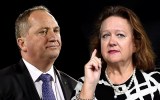 Gina Rinehart gives Barnaby Joyce $40,000 cheque