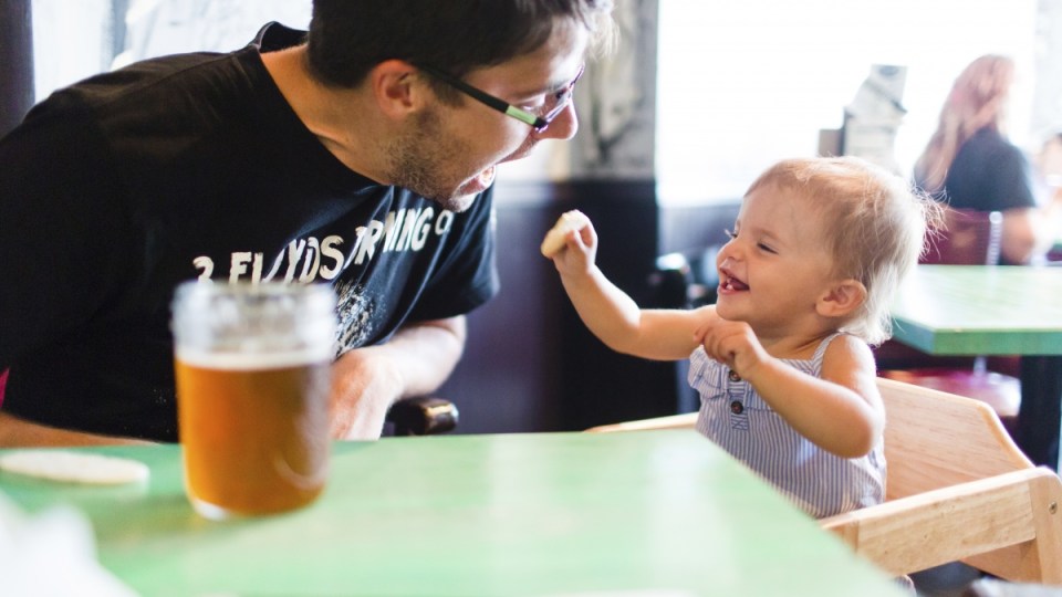 Pregnancy Father drinking alcohol