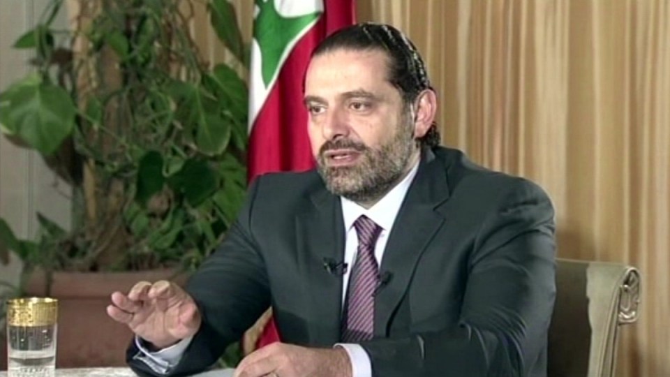Lebanon PM Saad Hariri