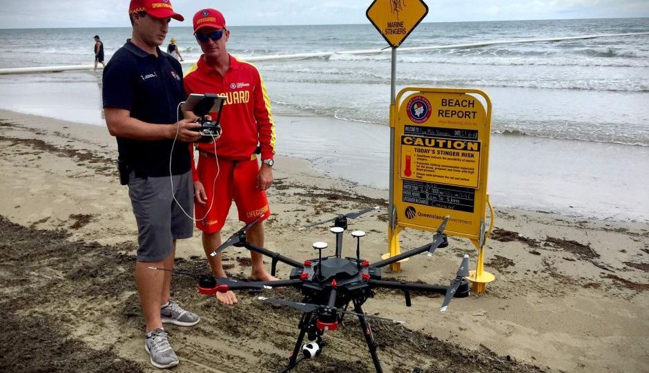 Lifesaver drone trial