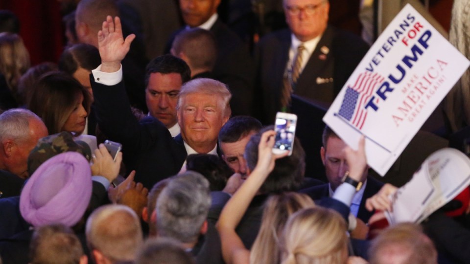 Trump election night