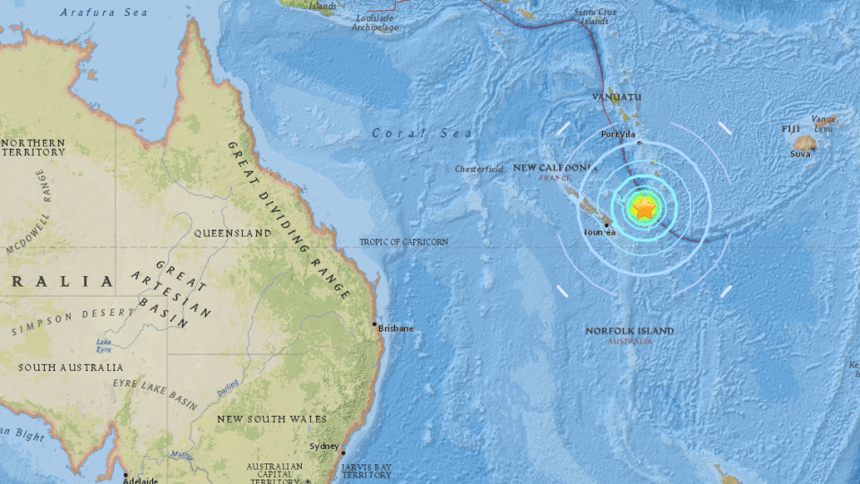 Tsunami warning
