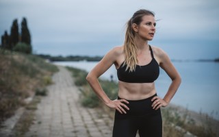 female runner