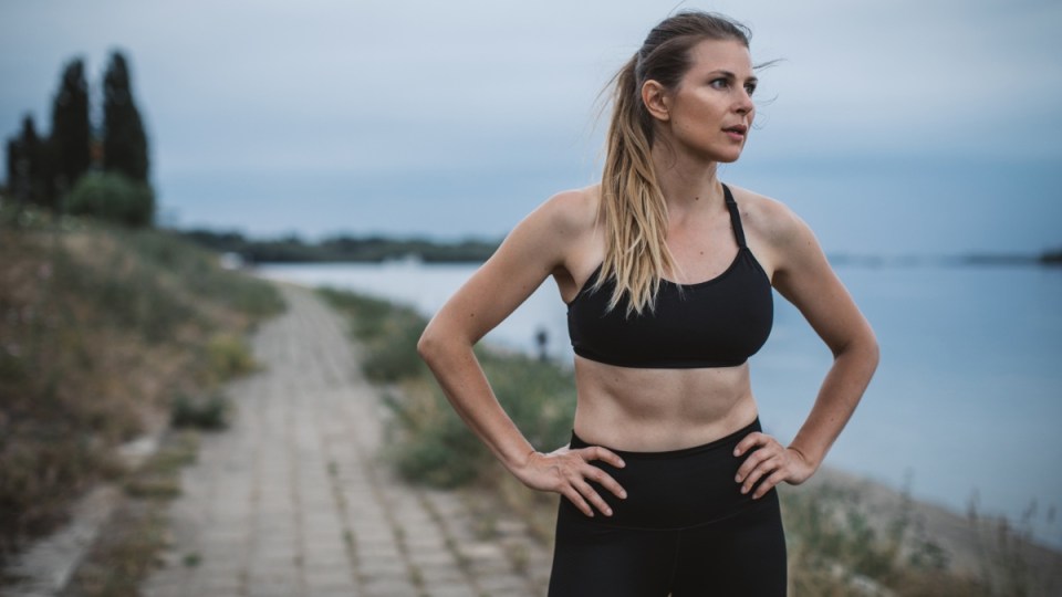 female runner