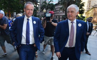 Political donations to Bill Shorten and Malcolm Turnbull