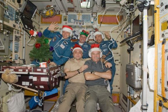 Christmas on the ISS 2009