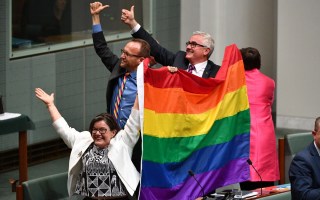 Gay marriage legalised