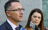 Richard Di Natale and Sarah Hanson-Young