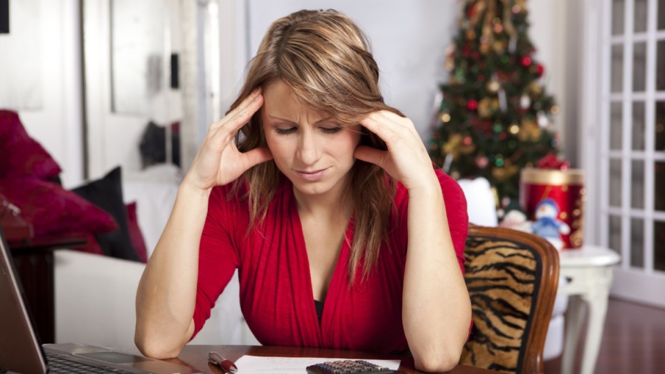 christmas stress