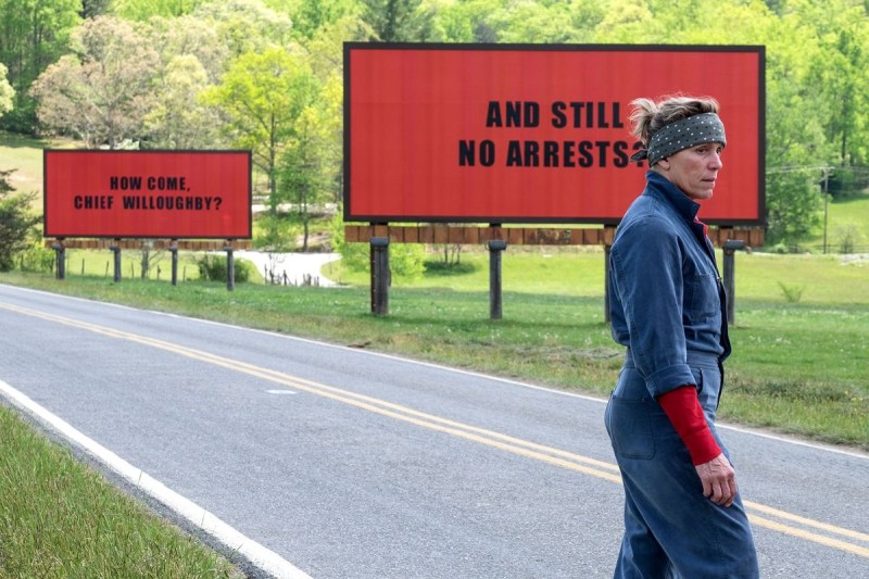 three billboards