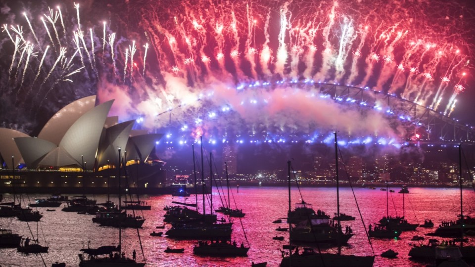 sydney fireworks nye