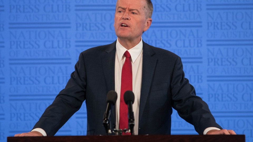 Budget reply bill shorten