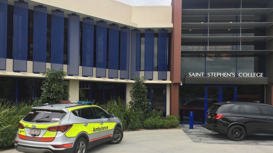 Seven students were taken to hospital from the Gold Coast school.