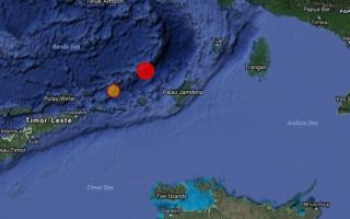 Darwin earthquake