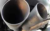Exhaust pipes