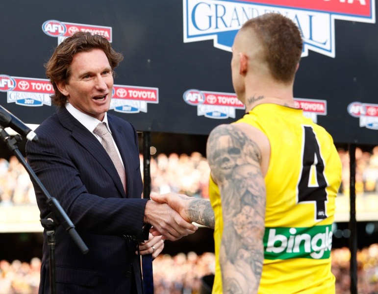 James Hird Dustin Martin