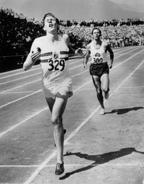 Roger Bannister and John Landy
