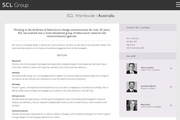 SCL Group website