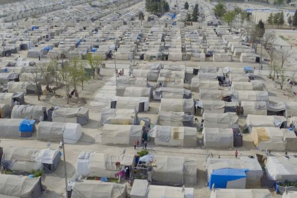 The Nizip refugee camp in Gaziantep, Turkey