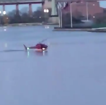 helicopter crash East River New York