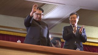 Kim Jong-un attends K Pop concert