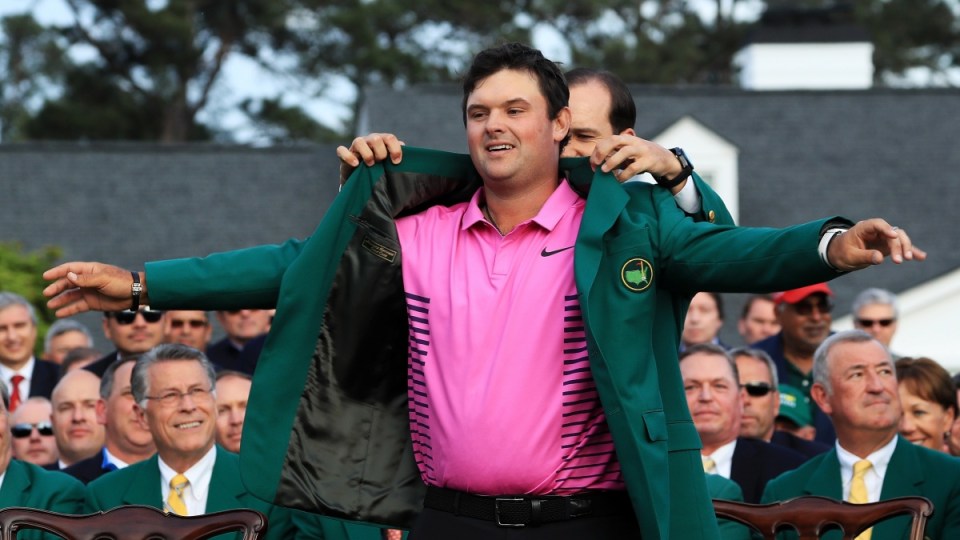 Patrick Reed green jacket Masters