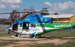 SouthCare helicopter