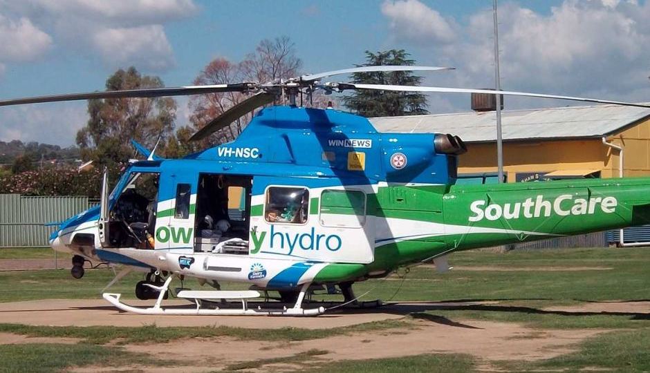 SouthCare helicopter