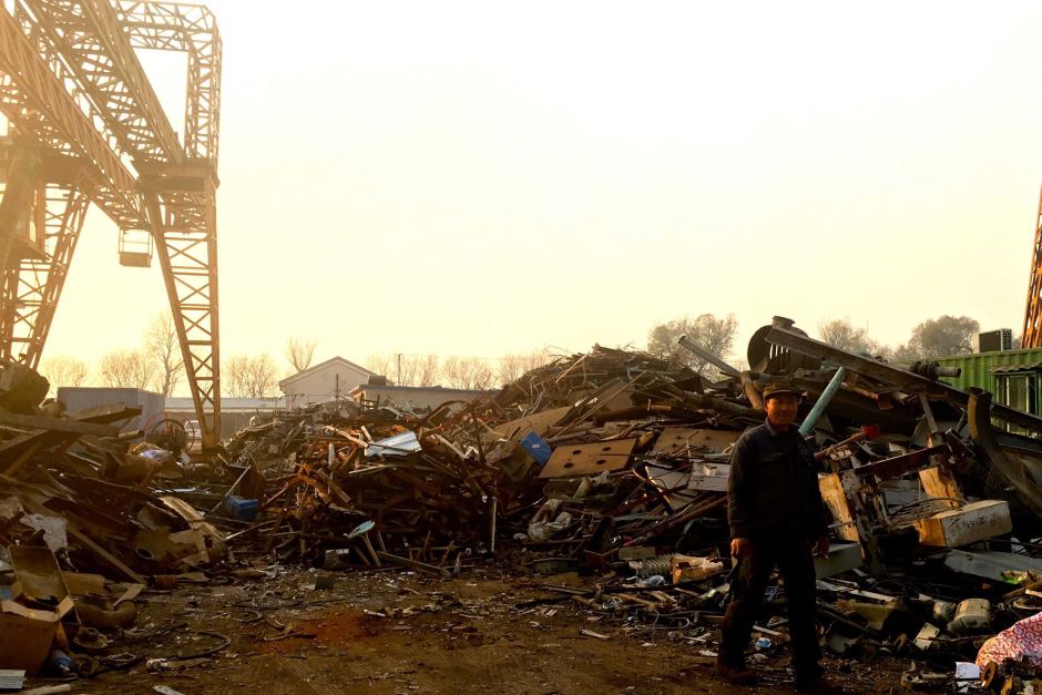 Recycling facility in China