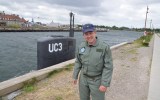 Peter Madsen and his homemade submarine Nautilus.