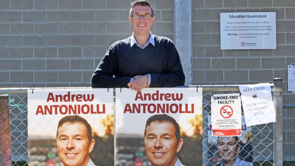 Ipswich Mayor Andrew Antoniolli
