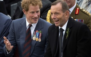 Prince Harry Tony Abbott