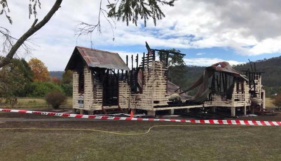 nsw church fire