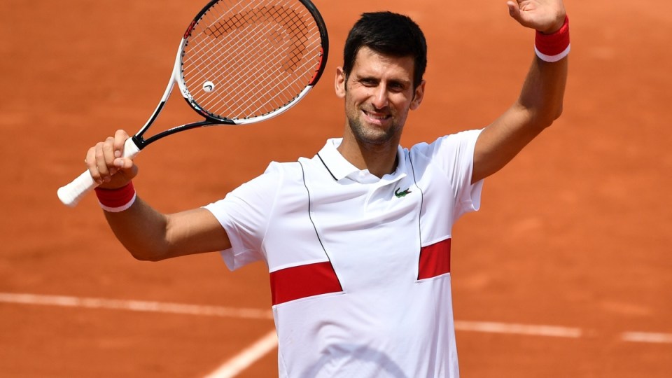 French Open Novak Djokovic