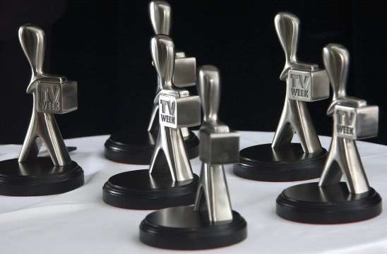 Which TV personality has been nominated for a Gold Logie and had their television show axed in the same month?