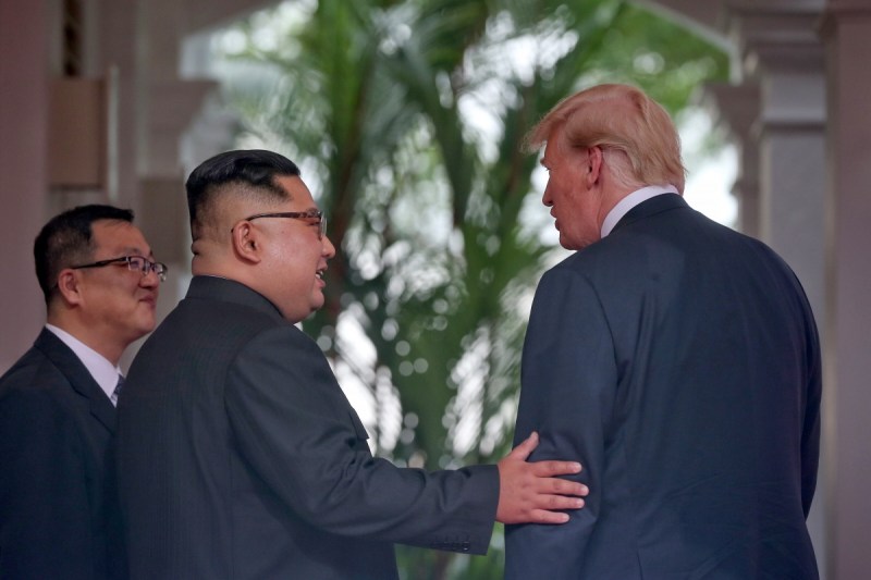 Donald Trump and Kim Jong-un