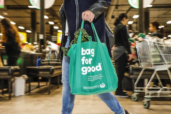 Woolworths plastic bags