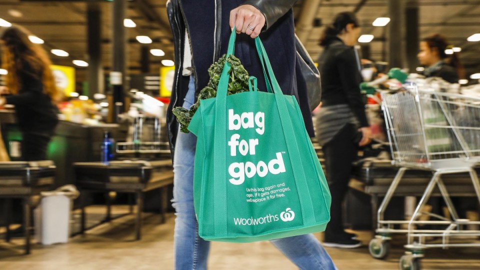 Woolworths plastic bags
