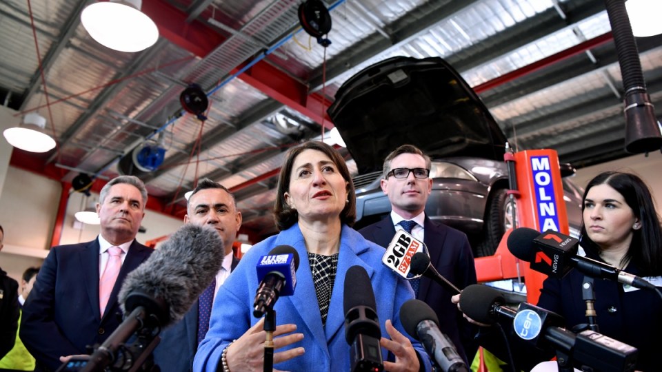 gladys berejiklian nsw budget