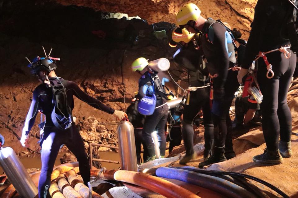 Thai cave rescue divers