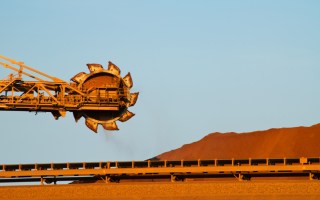 BHP produced hundreds of millions of tonnes of iron ore last year.