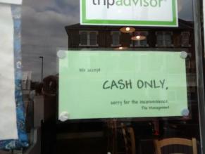 cash-only-sign