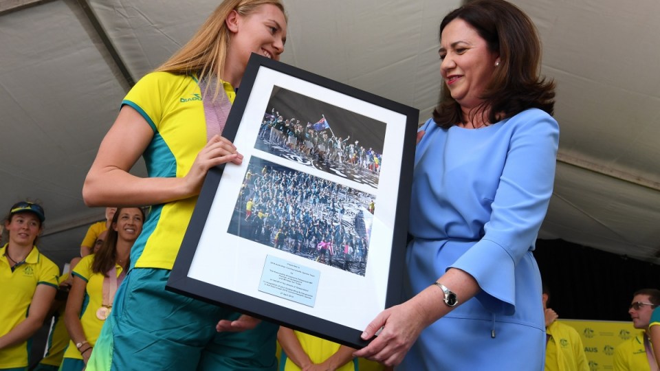 commonwealth games campbell newman