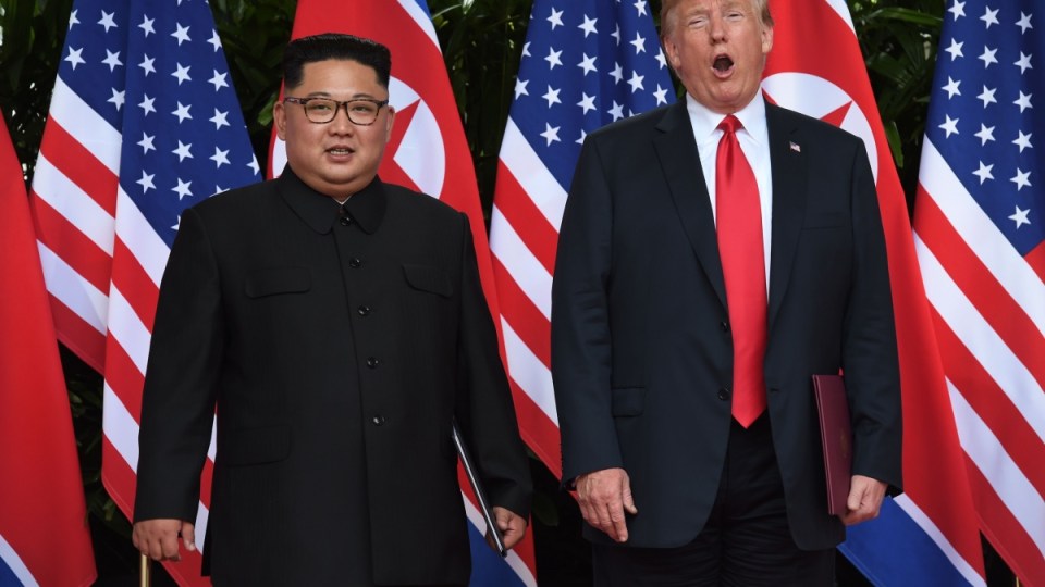 Donald Trump Kim Jong-un